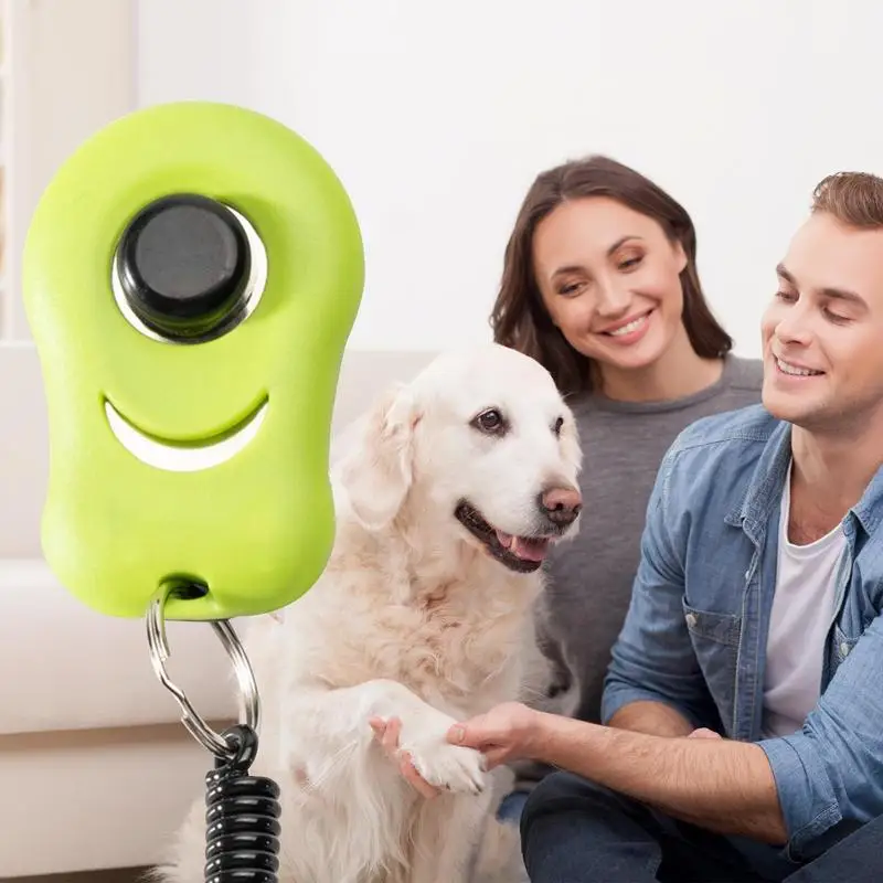 Dog Clicker Trainer Dog Training Tools Clicker Dog Training Tools For Obedience Positive Behavior Reinforcer For Pets