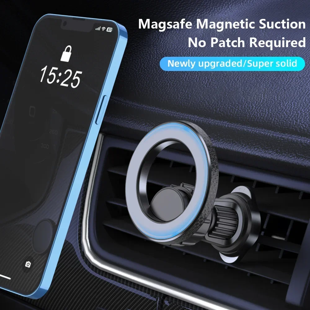 Magnetic phone holder, Powerful magnet iPhone Car holder Car Dashboard Hands-free phone holder for iPhone 15 14 13 Pro Max