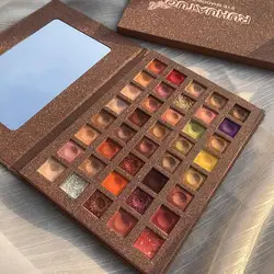 Eyeshadow Palette 40 Colors Eye Shadows Makeup Matte Glitter Pigment The Shadows Wterproof Make Up Pallete Paleta De Sombras