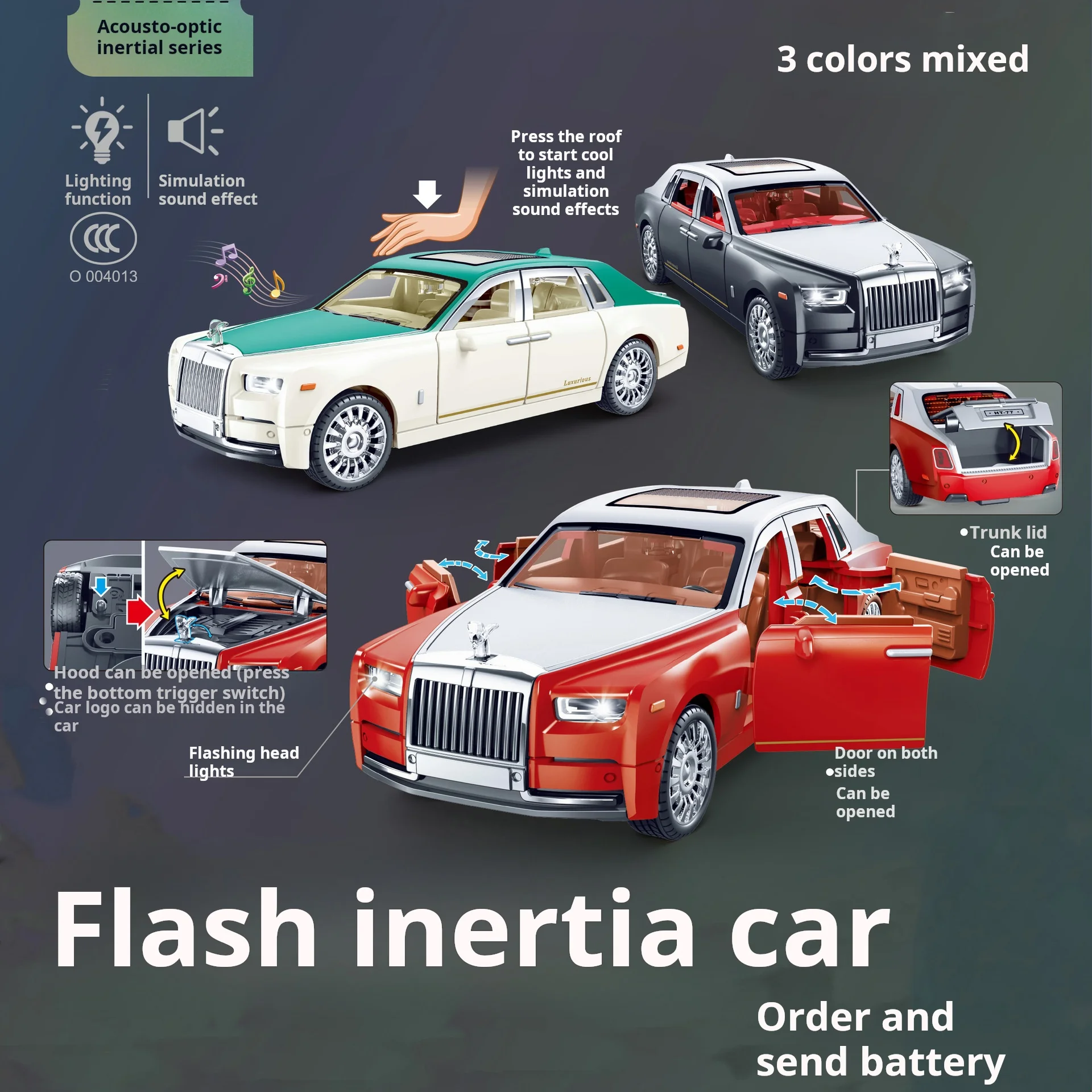 1:32 Simulation Rolls-Royce Phantom Modellauto Modell Ornamente Luxusauto Limousine Kinderspielzeugauto Jungenkollektion