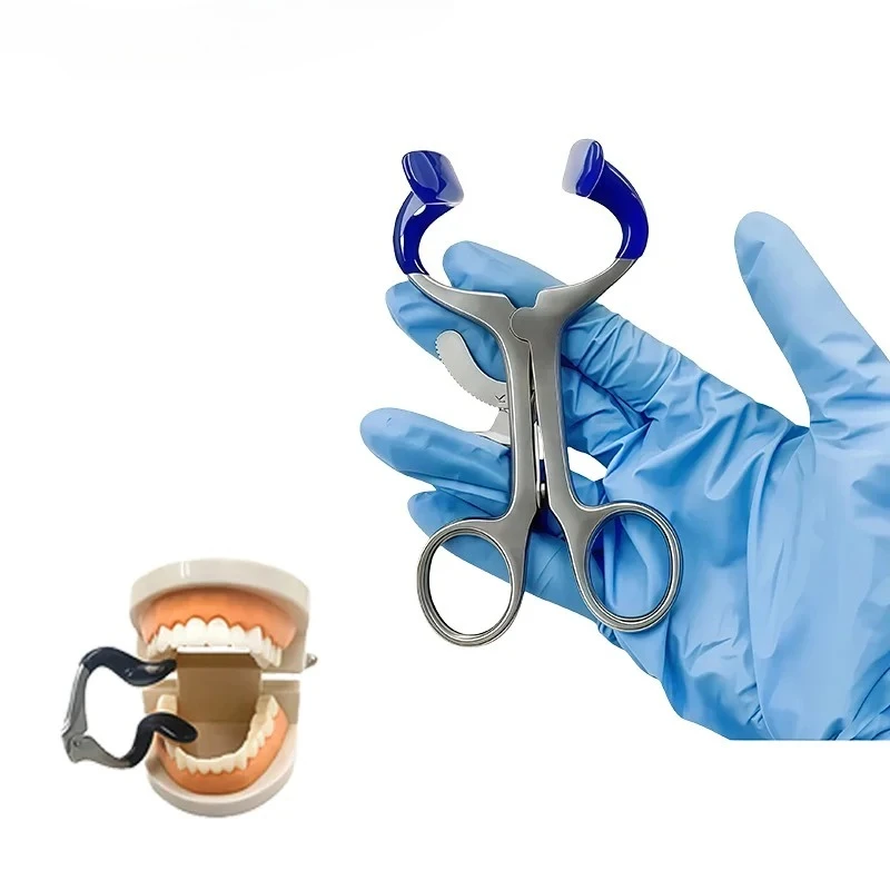OEING Dental Cheek Lip Retractor Stainless Steel Mouth Opener Cheek Expander Orthodontic Dentist Tools Orthodontic Opener