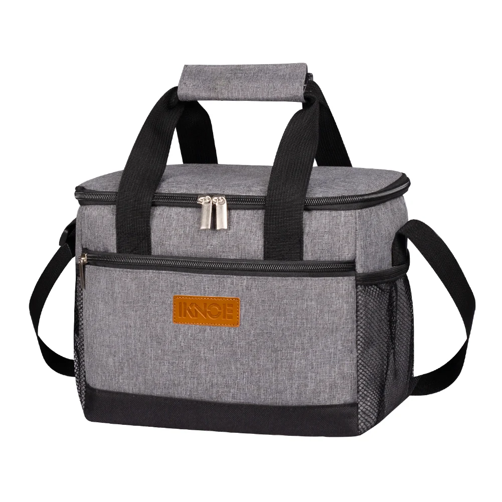 1 Pcs Reusable Lunch Bag Insulated Lunch Box for Work Office Picnic Beach Soft Cooler Cooling Tote Cross Body for Men Women