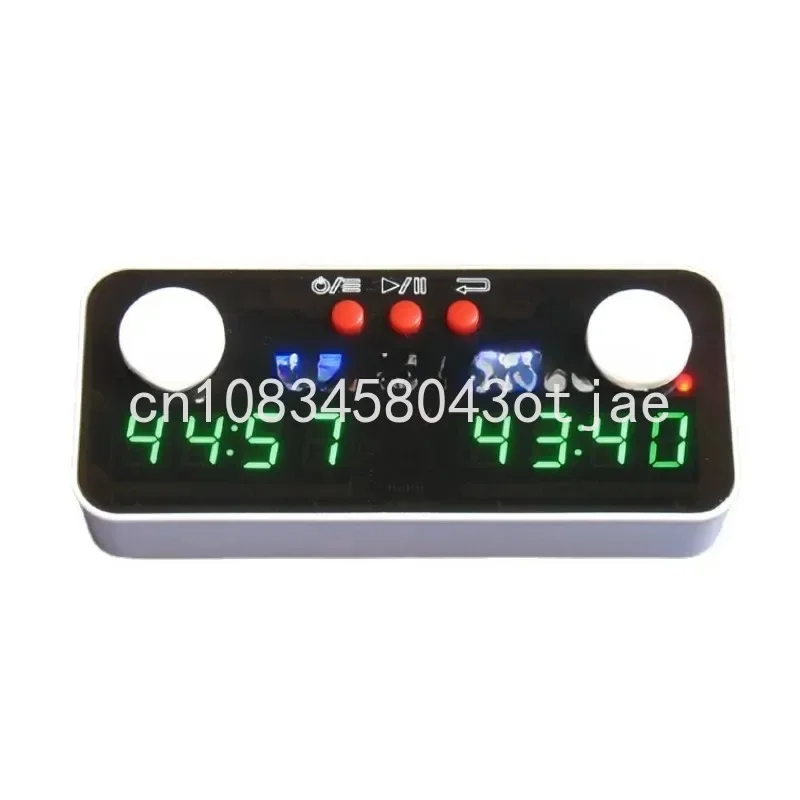 LED display chess clock with built-in rechargeable lithium battery Chinese chess and go time clock