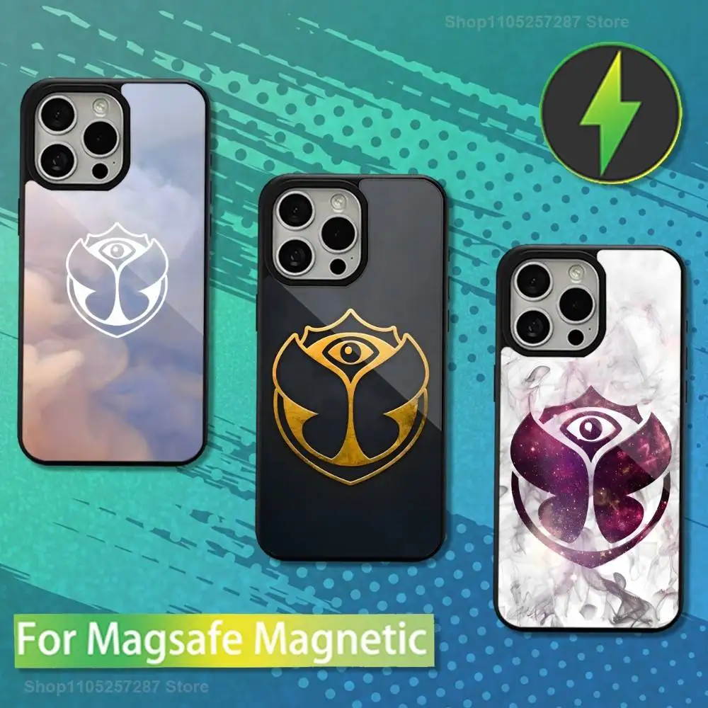 

Hot TOMORROWLAND Music Phone For iPhone 17,14,11,15,16,13,12,Pro,Max,For Magsafe,Plus,Mini, Magnetic Wireless Charging Case
