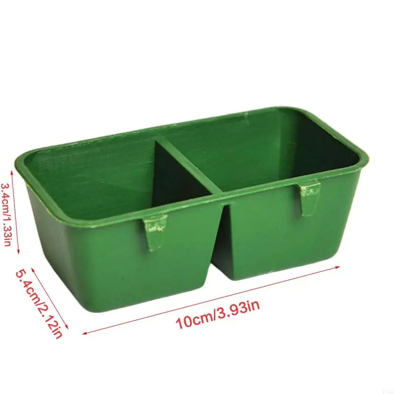 77JA Bộ nạp chim kết hợp với cốc nước uống 2 cốc cho gà con