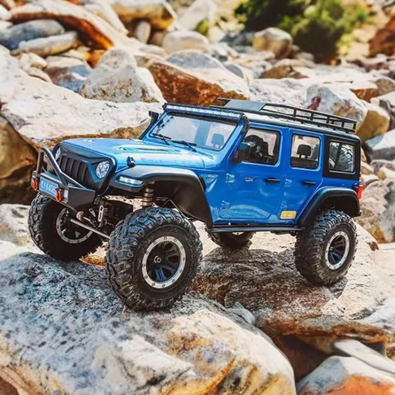 1/8 Scale YK4082 Wrangler RC Remote Control Car Model Climbing Car Professional Four-wheel Drive Off-road Vehicle Boy's Gift