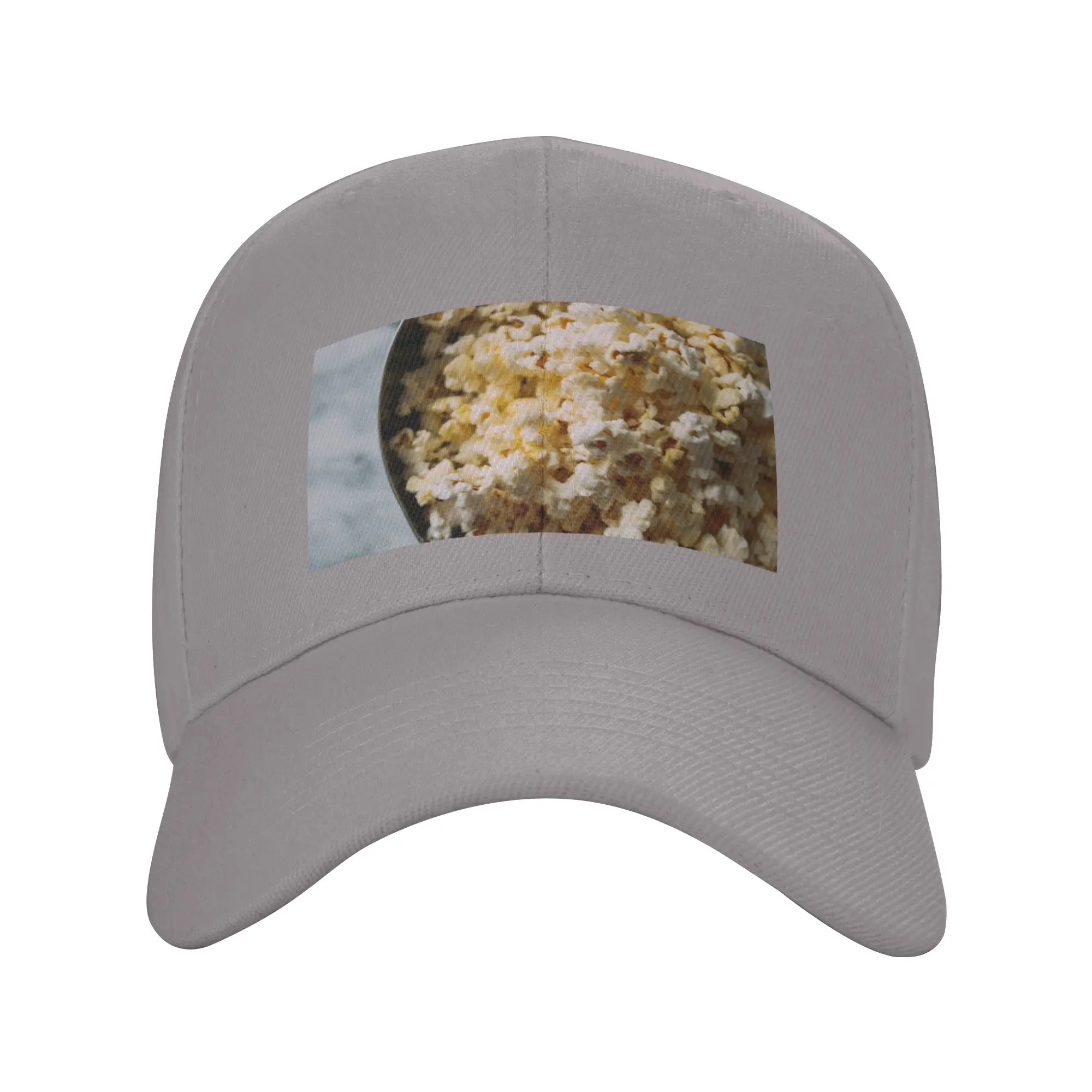 Hot Sale Movie Theater Popcorn Baseball Cap  Fashion Accessory Brand Cap  Seaside Camping Brand Cap