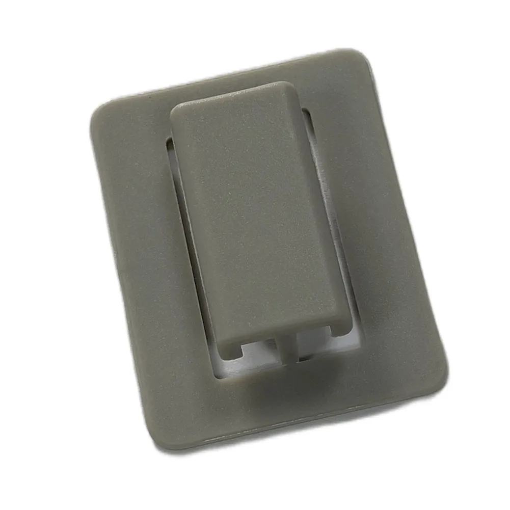 12 Buah Klip Tirai Kerai Atap Interior Mobil Gesper Klip Tabir Surya Kerai untuk Model Tesla Y untuk Model Tesla 3