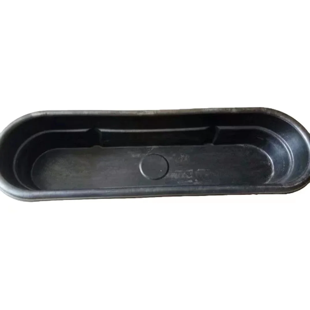 Compressed material for animal feeding equipment in oval camel feeding troughs in the UAE