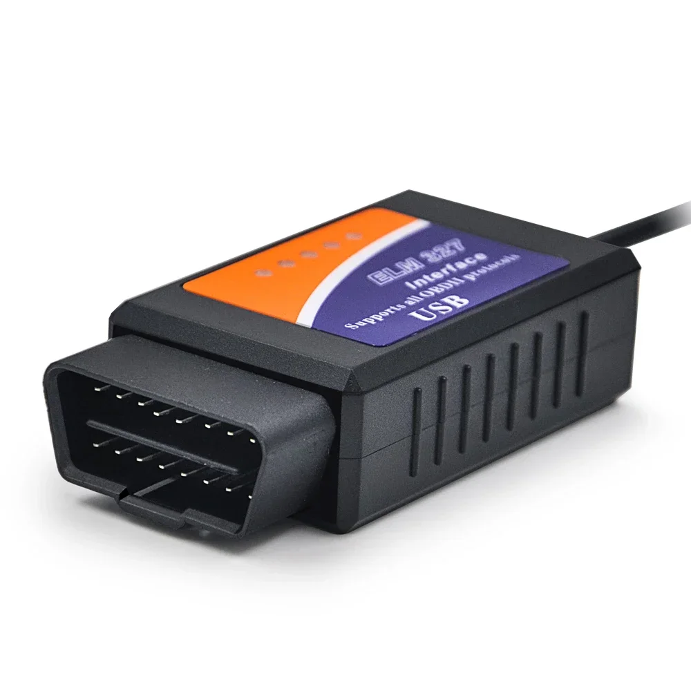 ELM327 USB Scanner Diagnostic Tool ELM327 OBD2 Support Most OBDII Protocols Elm327 Usb Obd Code Readers Scan Tools Interface