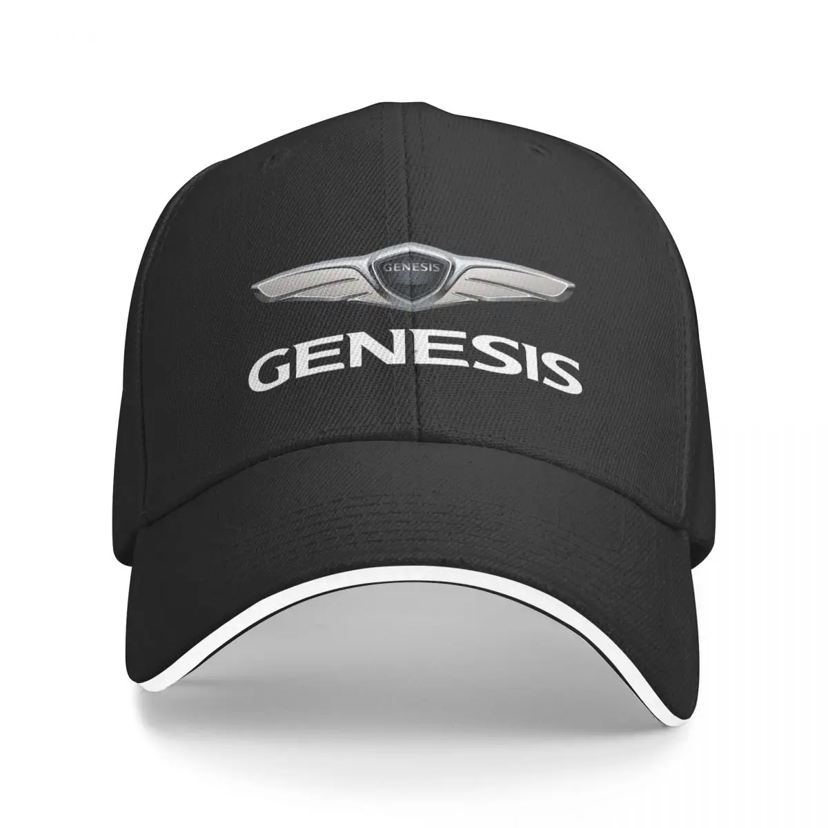 

Genesis Logo Baseball Cap Solid Cotton Adjustable Baseball Hat Casquette