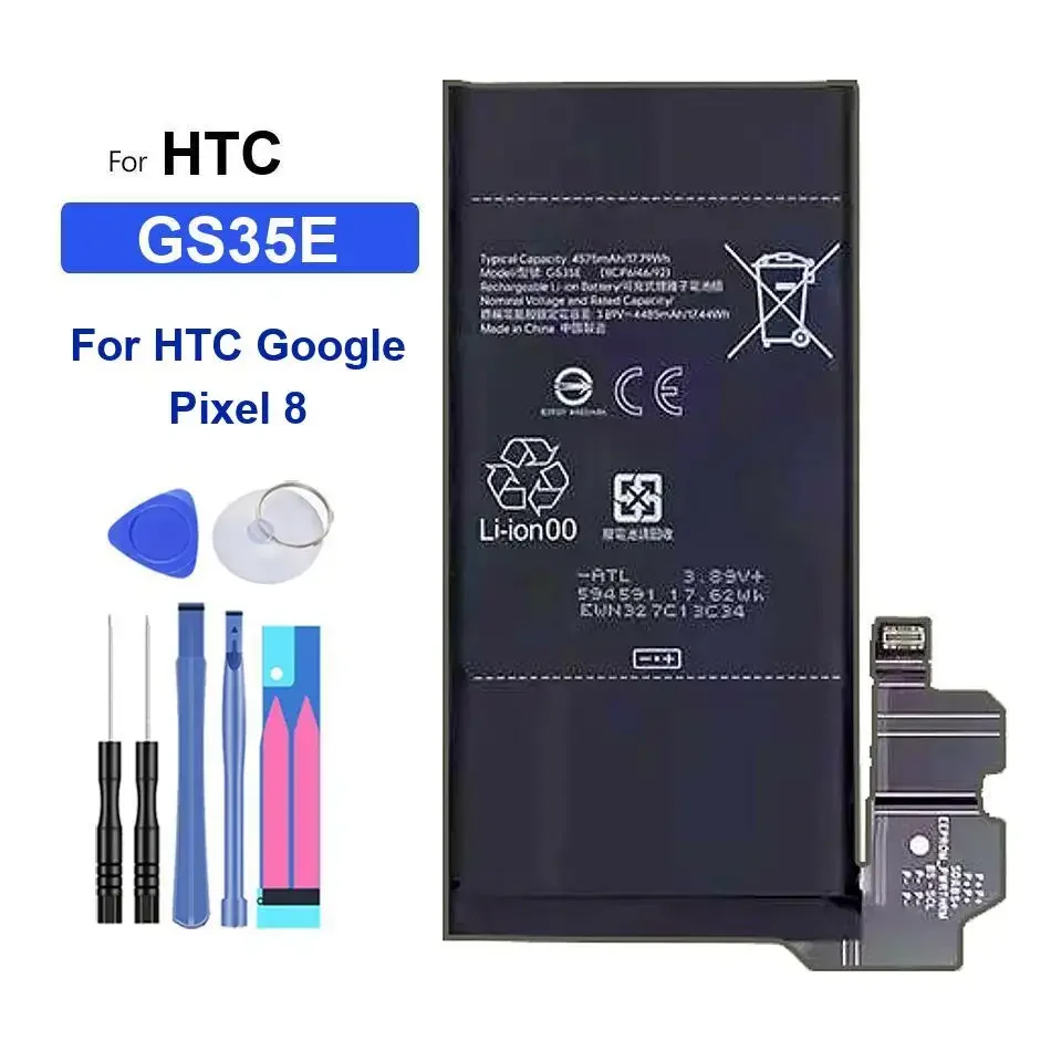 Battery For HTC Google Pixel 3 Lite XL 3XL 8 Pro 7 4 XL X 4A 5 6 7A G013B G013A 4A 6A 5XL 5X 5A 2 MuskiXL 2B Fold GPDX1 GT6SS