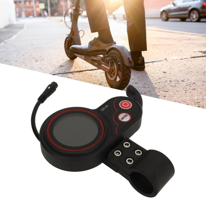 

QS S4 Панель дисплея электрического скутера ABS Водонепроницаемый USB Экран дисплея электрического скутера Панель управления с 6-контактным разъемом