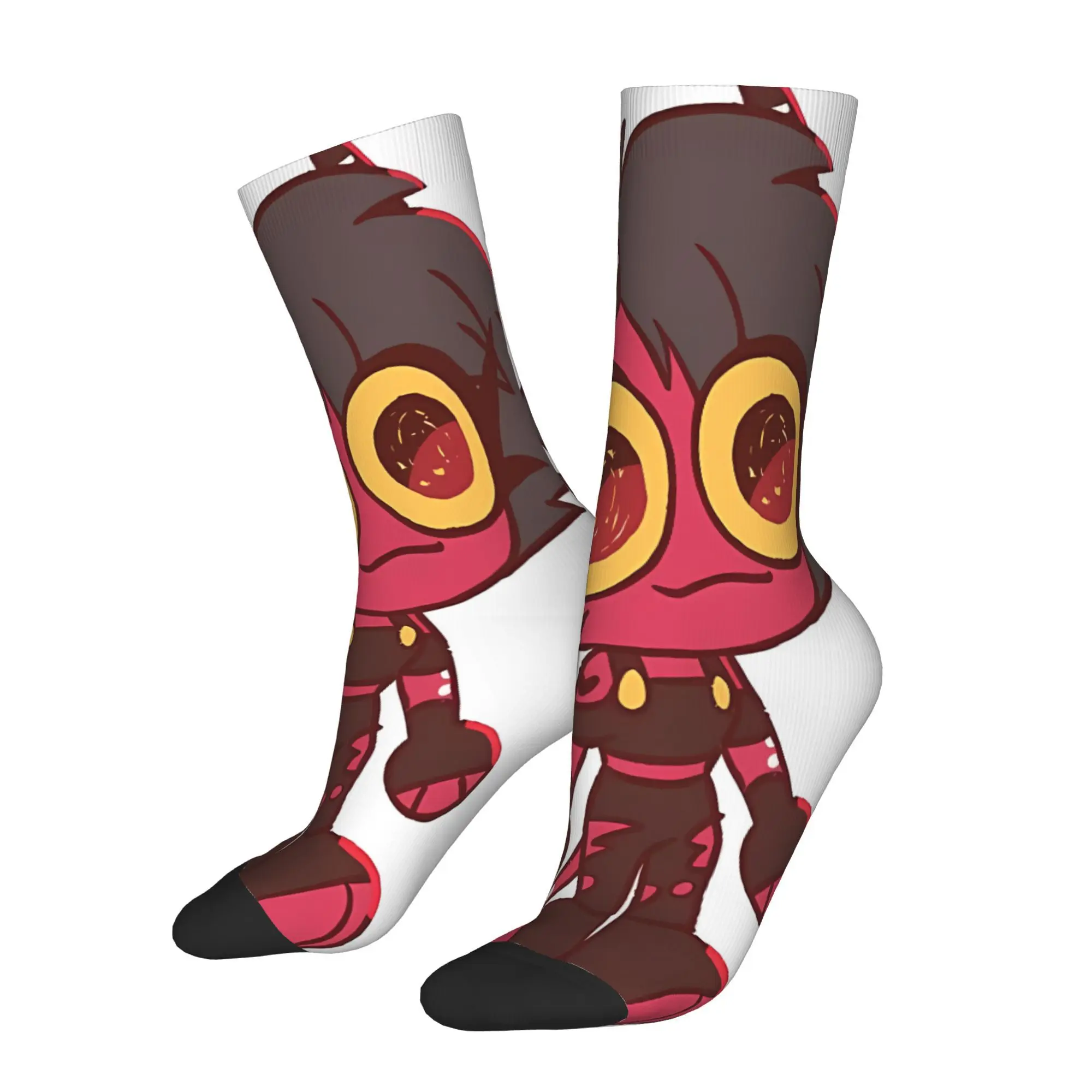

Family ethics animation Helluva Boss Sock Printed Man Polyester