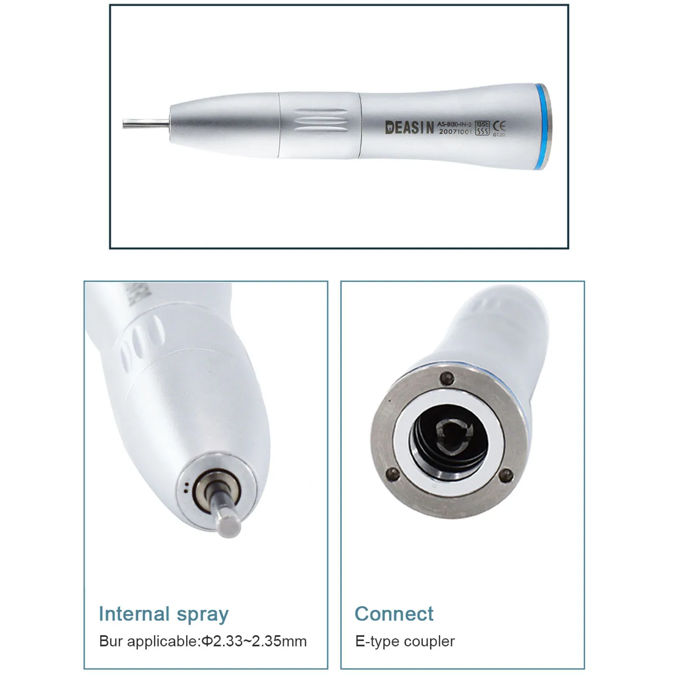 Alle Arten von Dental-Handstücken mit niedriger Drehzahl: Gerade und Winkelstücke, Luftturbinenmotor B2/M4, Laborausrüstung, Mikromotor, Polierwerkzeug – Detail 12