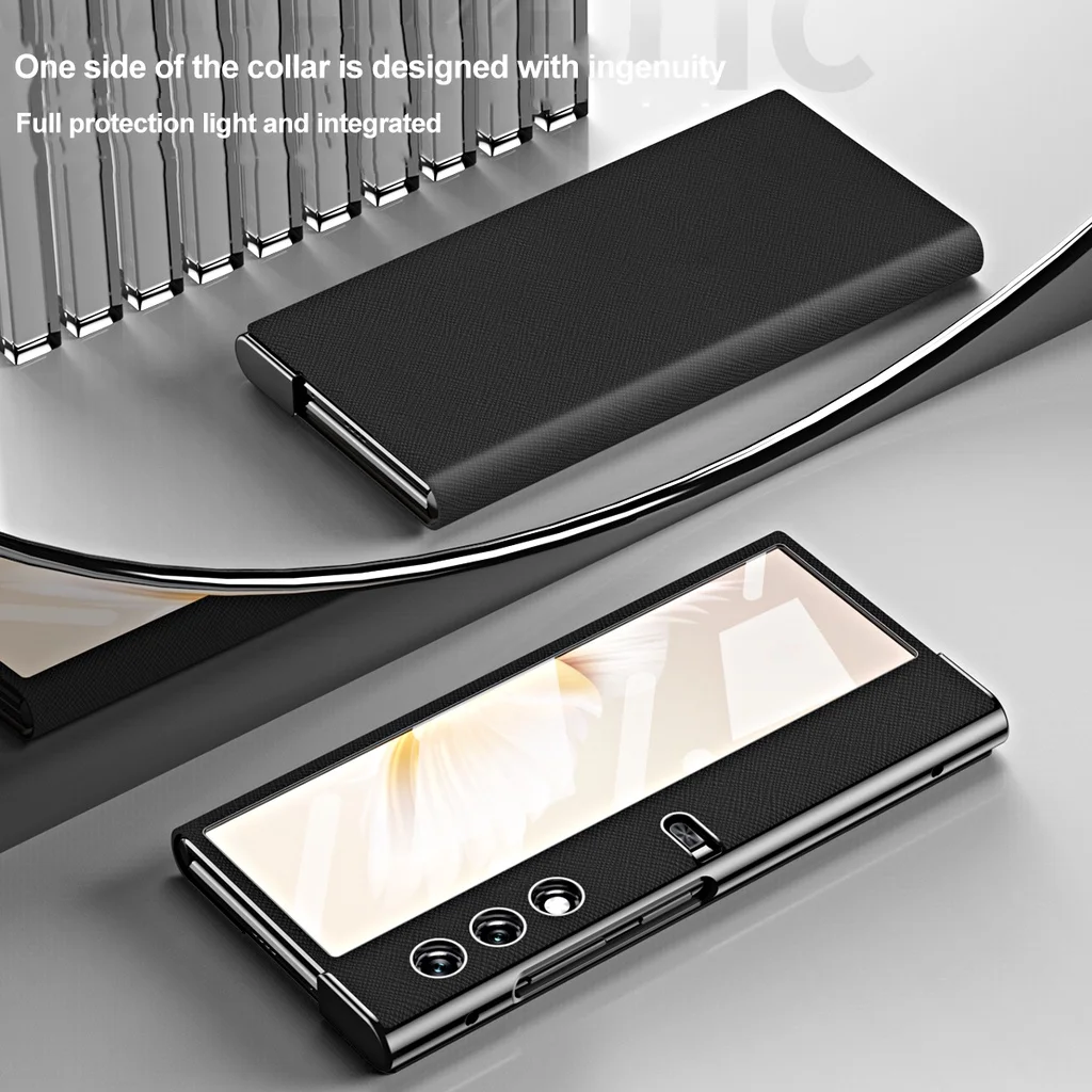 PU Leather Phone Case for Honor V Purse Clamshell Support Smart Protective Cover All-inclusive Magnetic Case