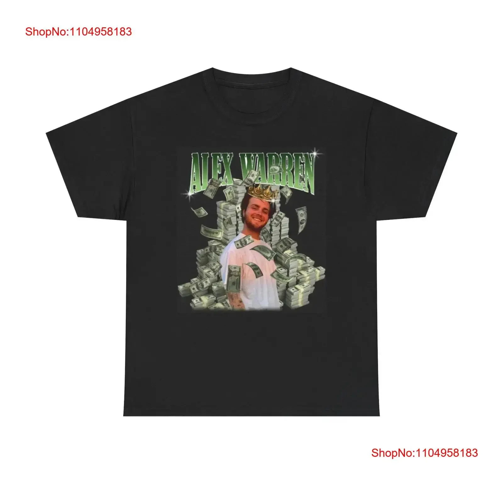 

Alex Warren T Shirt Tour NEW Heavy Cotton Money vintage Washed Slightly fashion Comfortable Casual streetwear graphic homme