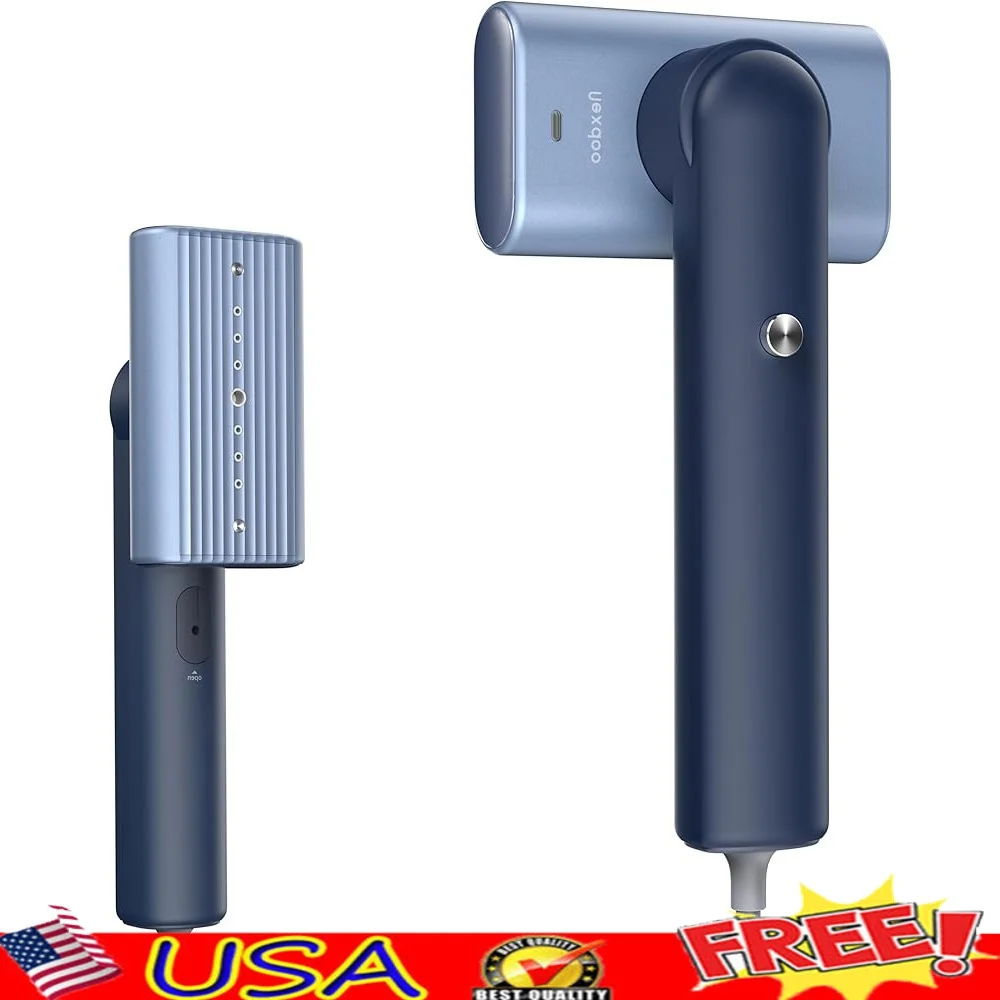 Vaporizador de viaje portátil 2 en 1 G9 1200W, eliminador de arrugas profesional ligero, vapor fuerte, calor rápido, uso continuo, compacto