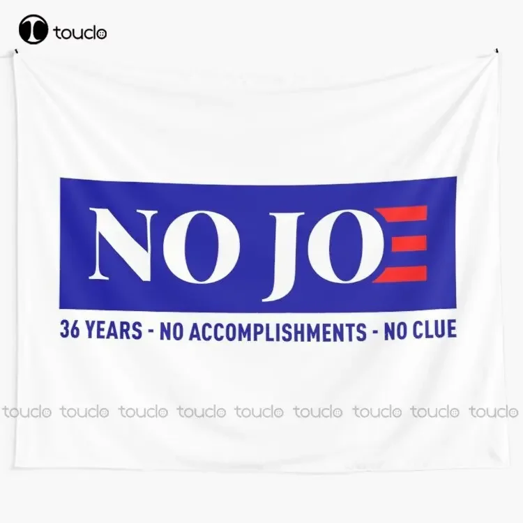 No Joe Anti Joe Biden Tapestry 70S Tapestry Tapestry Wall Hanging For Living Room Bedroom Dorm Room Home Decor Background Wall