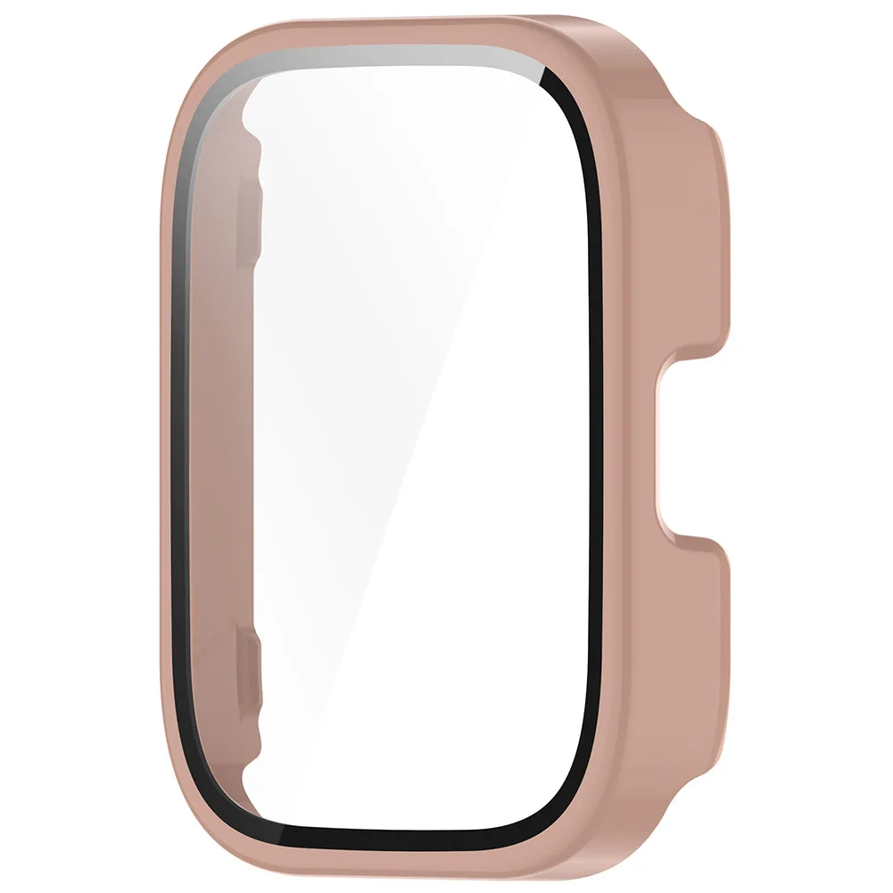 Glass Case All-around Protective Cover Screen Protector Hard PC Bumper & Tempered Glass Film for Amazfit Bip 5 Unity Accessories