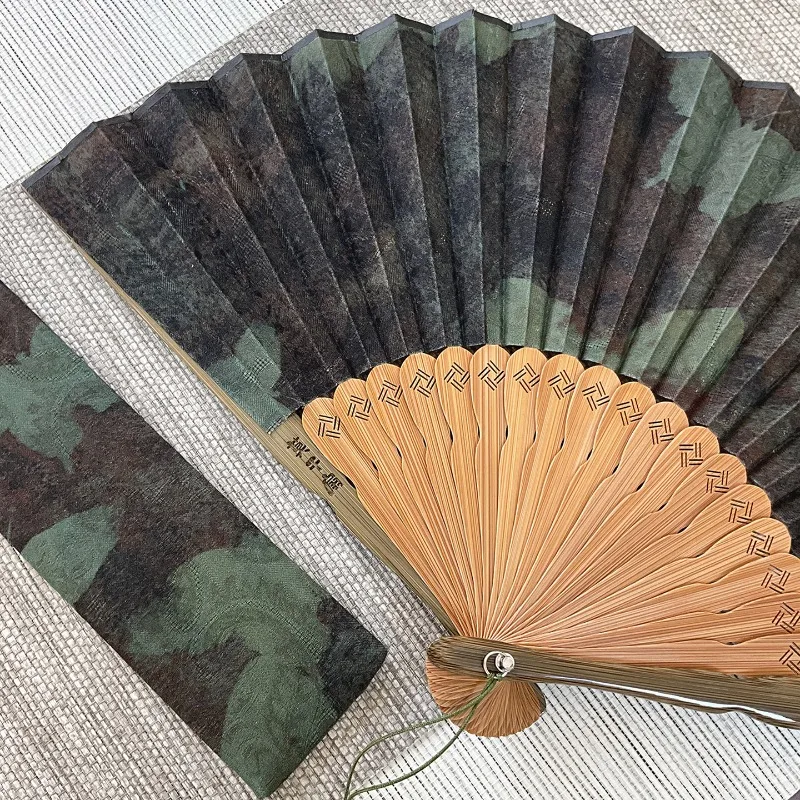 New Chinese style silk fan intangible red cloud yarn butterfly cheongsam fan merchandise souvenir