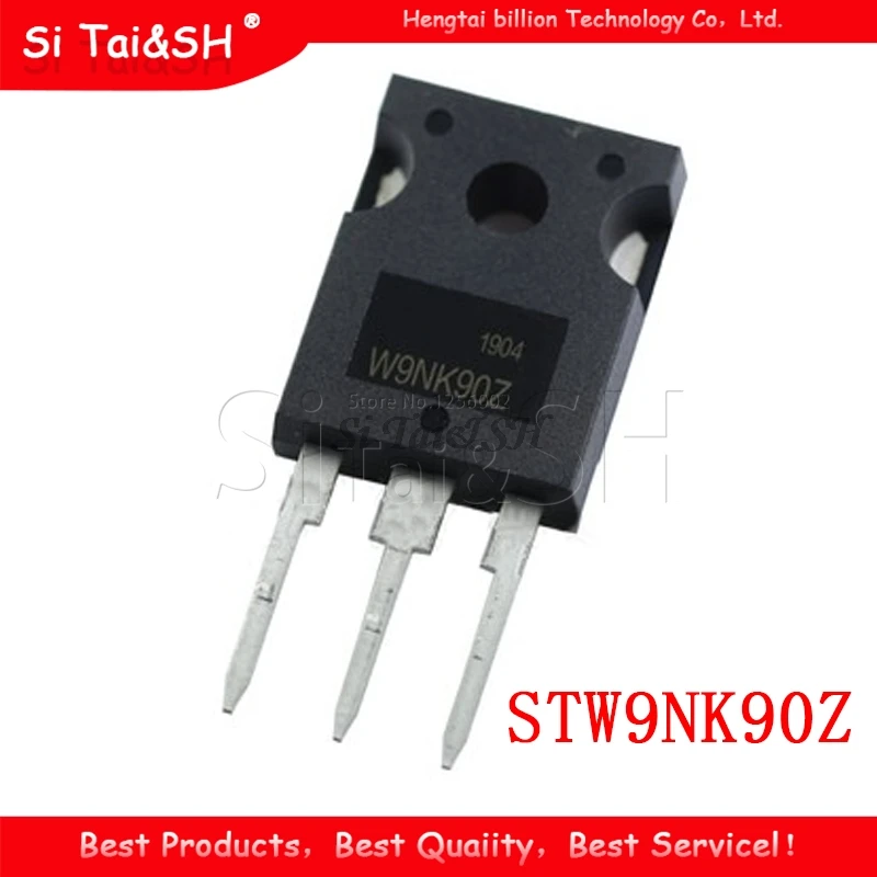 5pcs STW9NK90Z TO-247 W9NK90Z TO247 STW9NK90 9NK90 new original