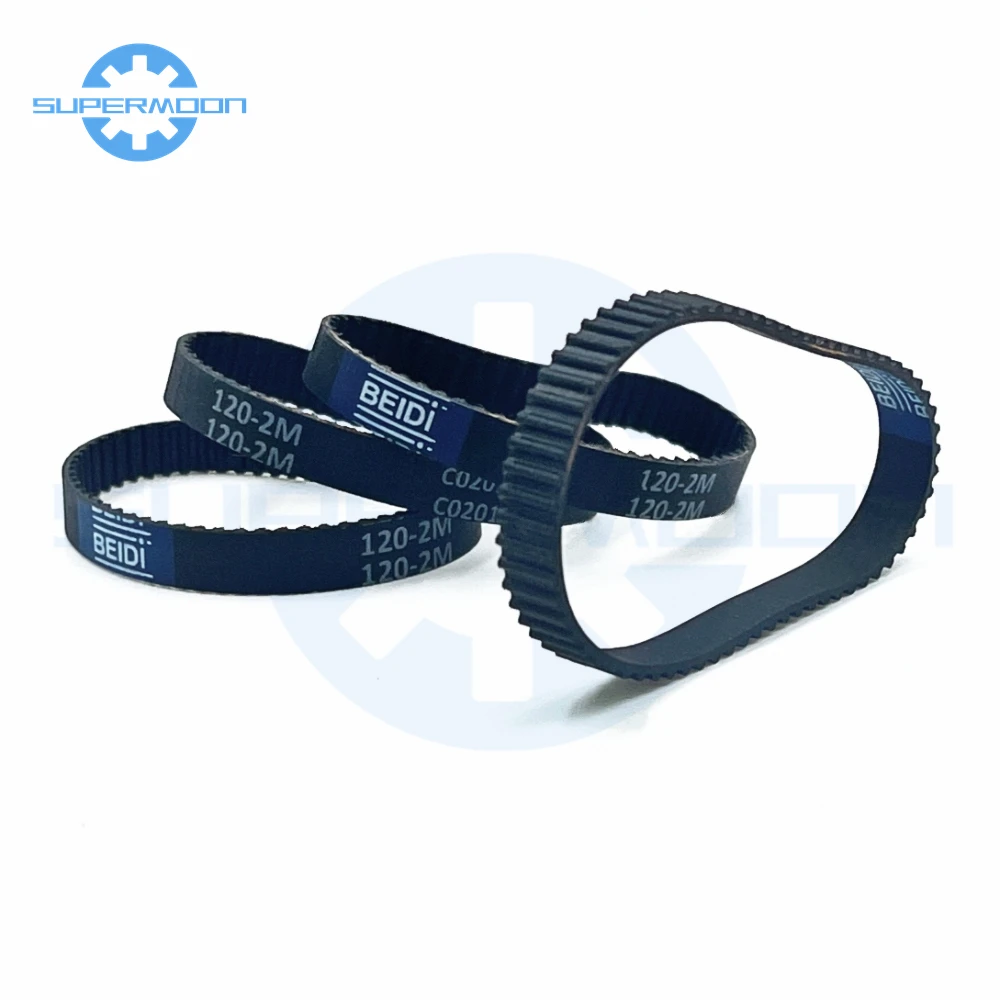 HTD 2M Rubber Timing Belt Width 4-15mm Length 118 120 126 130 136 142 158 166 176 178 182 194 208 218 250mm 142-2M  Sweeper Belt