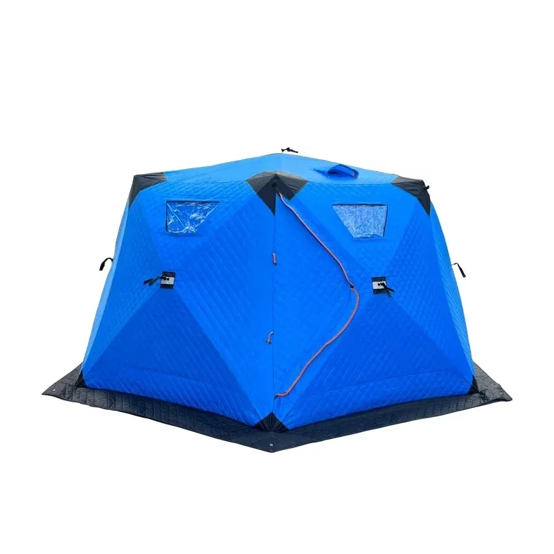 

Outdoor Winter Cold Protection Warmth Preservation Thickened Tent Multi Person Snow Fishing House Easy To Carry Sauna Tent