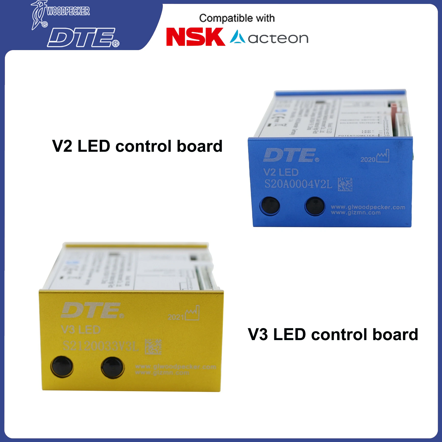 Stomatologiczny skaler ultradźwiękowy elektroniczny płyta sterowania N2/N3 V2/V3 wbudowany LED do wybielania czyszczenie zębów dentystów