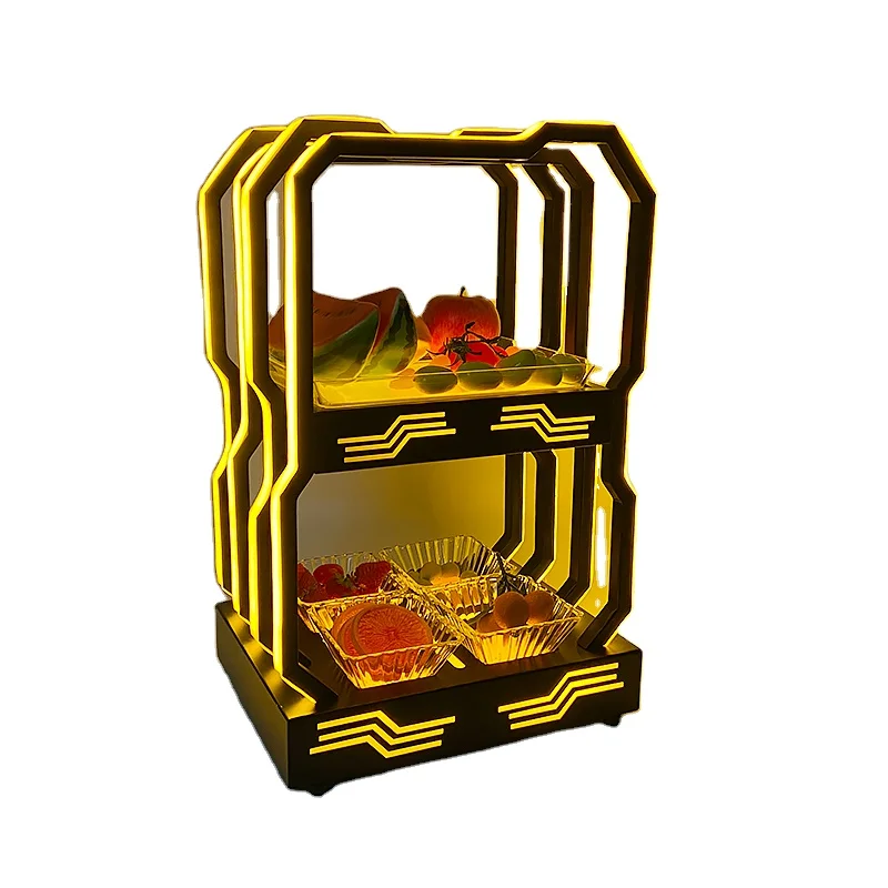 

Heart-shaped luminous fruit and vegetable serving tray luminous fruit plate