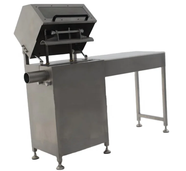 Pneumatic Vertical Pork Chop Steak Filling Machine Big Ham Sausage Stuffer Beef Mutton Meat Roll Filler Making Equipment