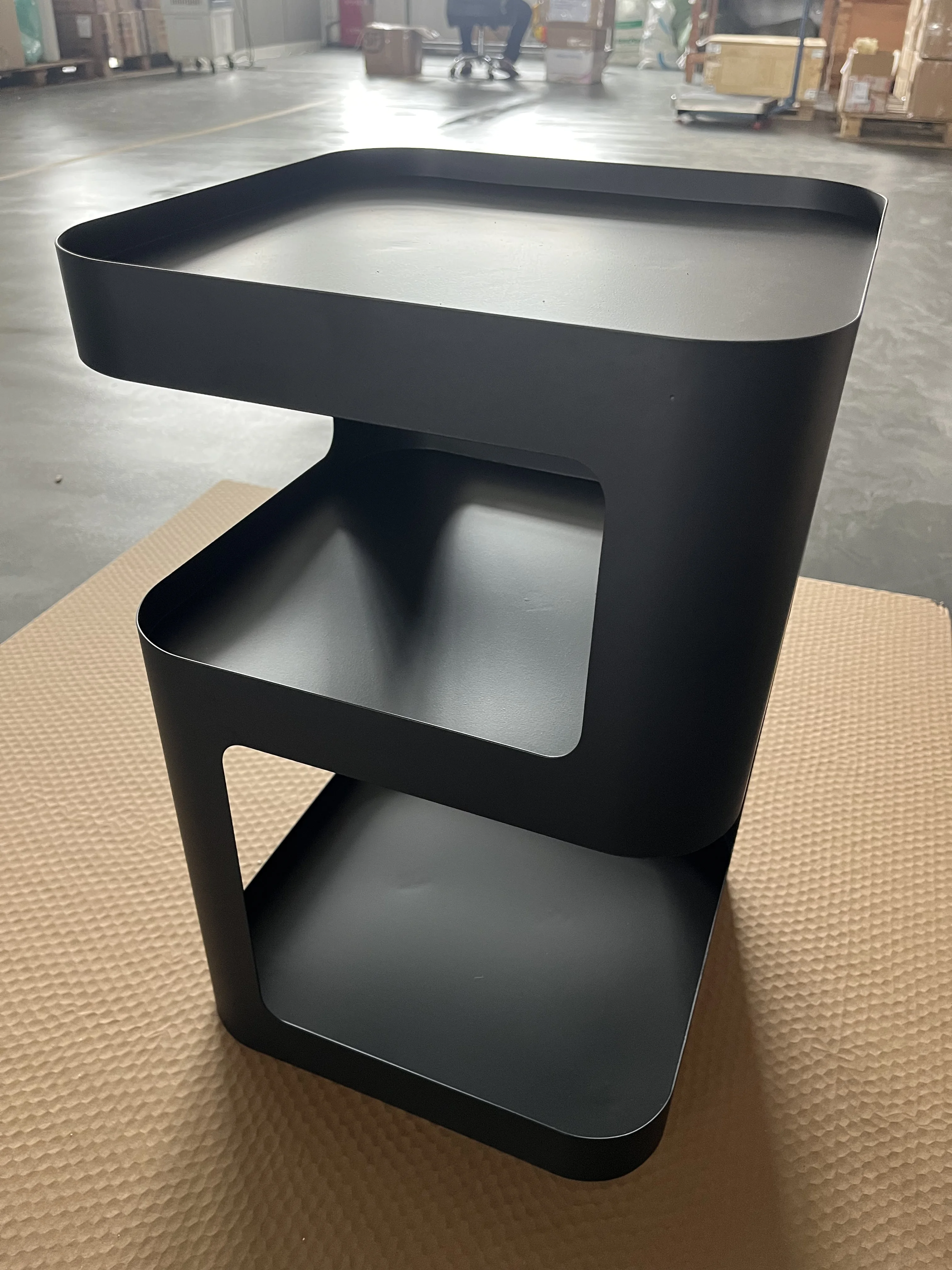 Moderne Designer-Wohnmöbel Wohnzimmer-Couchtisch mit Beistellschrank