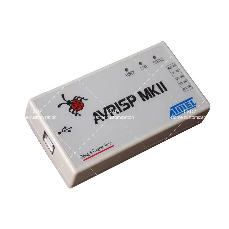 AVRISP mkII AVR Programmer Downloader Burner with Automatic Upgrade Support for AVR Studio 7
