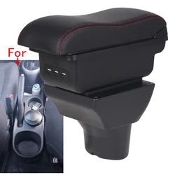 For Hyundai I20 Armrest Box For Hyundai I20 Car Armrest Car Storage Box Curved Surface leather Simple installation Dedicated