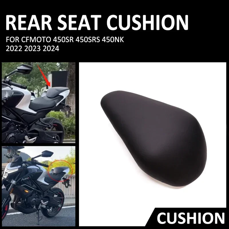 CFMOTO 450SR 450NK 2022 2023 2024 new motorcycle rear seat cushion fairing camel back leather pillow cushion