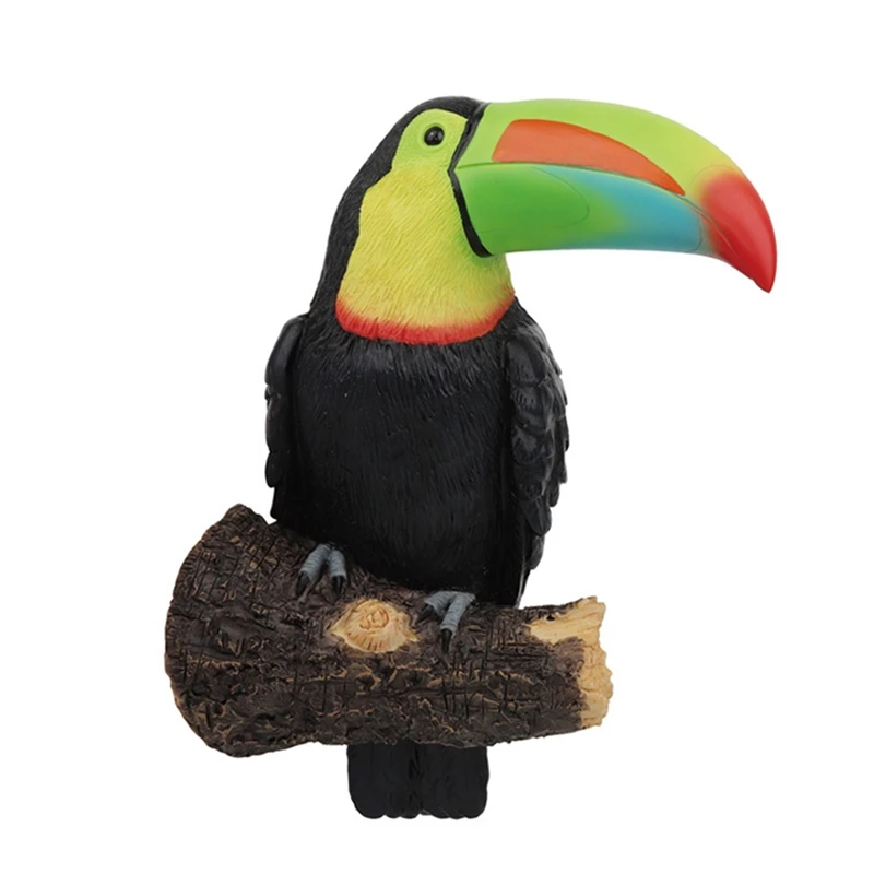 

Садовая полимерная статуя Toucan, статуя для украшения внутреннего и наружного двора