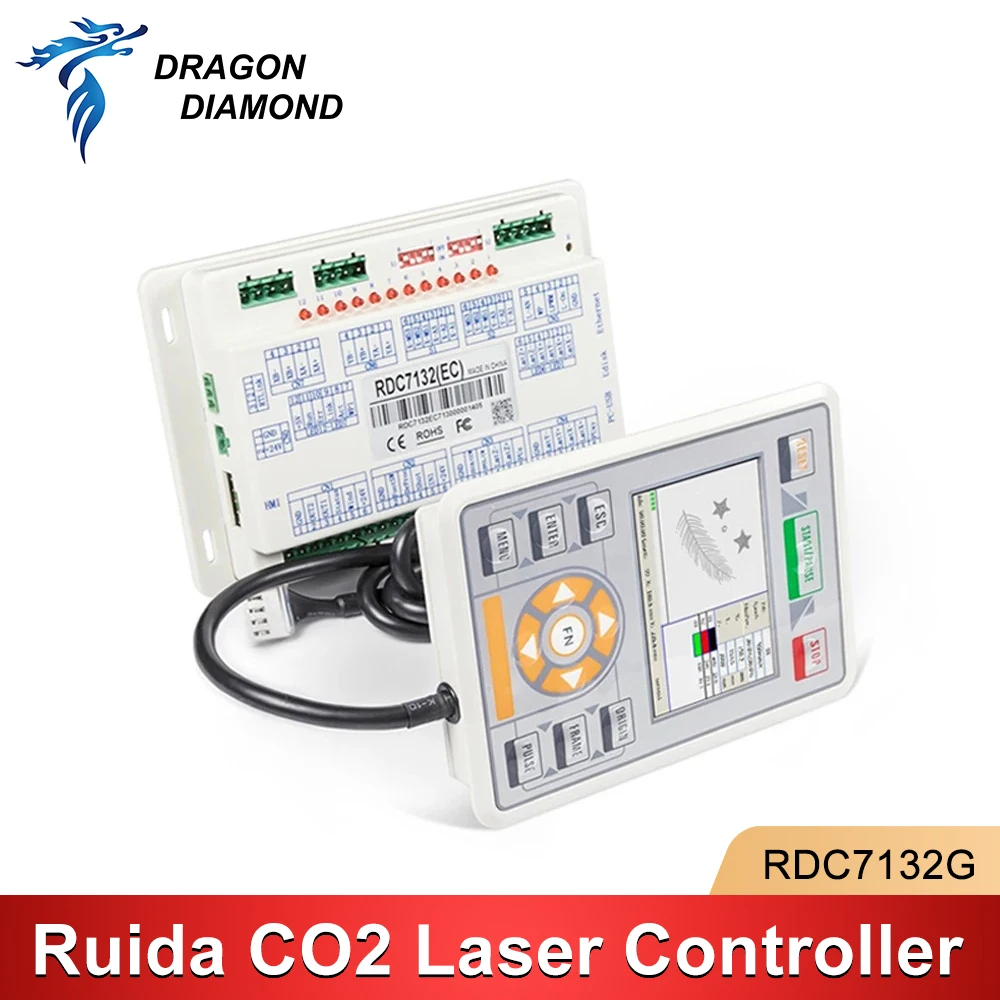 

Ruida RDC7132G CO2 Laser Controller CNC System Laser Control Panel for CO2 Laser Engraving Cutting Machine