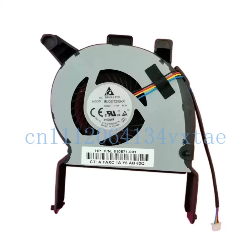 CPU Cooling Fan for HP ProDesk 400 G2 600 G2  EliteDesk 800 G2, P/N: 810571-001 DFB593512MN0T, DC12V 0.7A 4-Wire, 4-Pin 0.1
