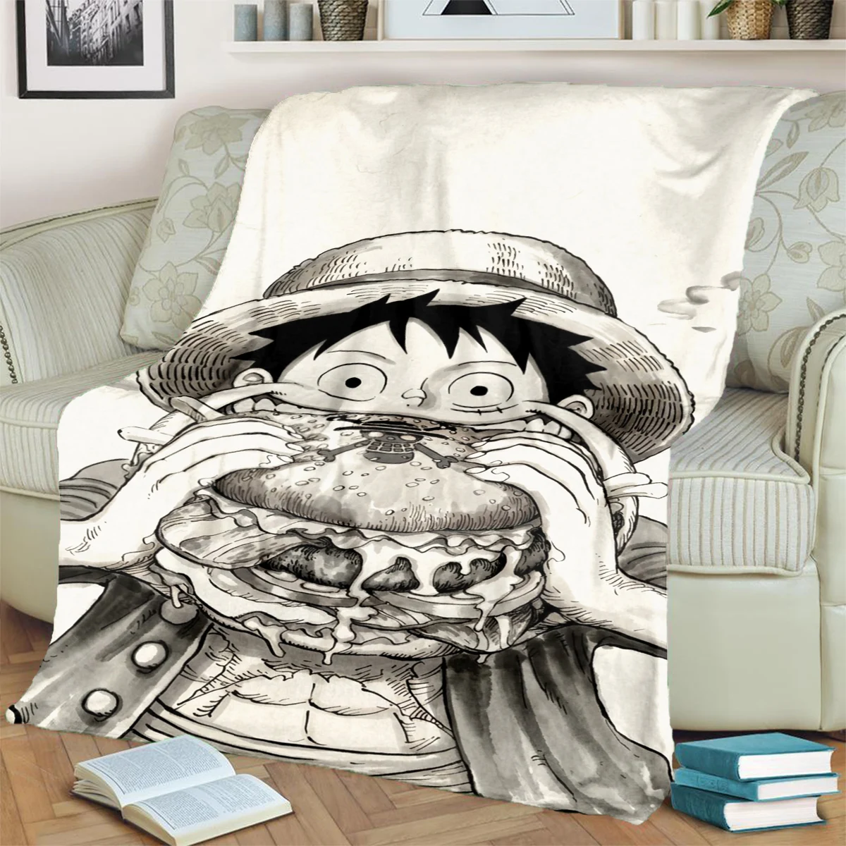 Soft Warm Flannel Blanket Featuring 