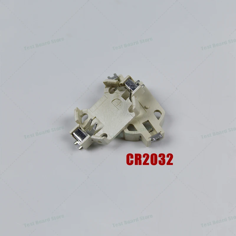 1piece CR2032/2450 button coin battery holder 3V 2032 coin battery box forSMD SMT coffee