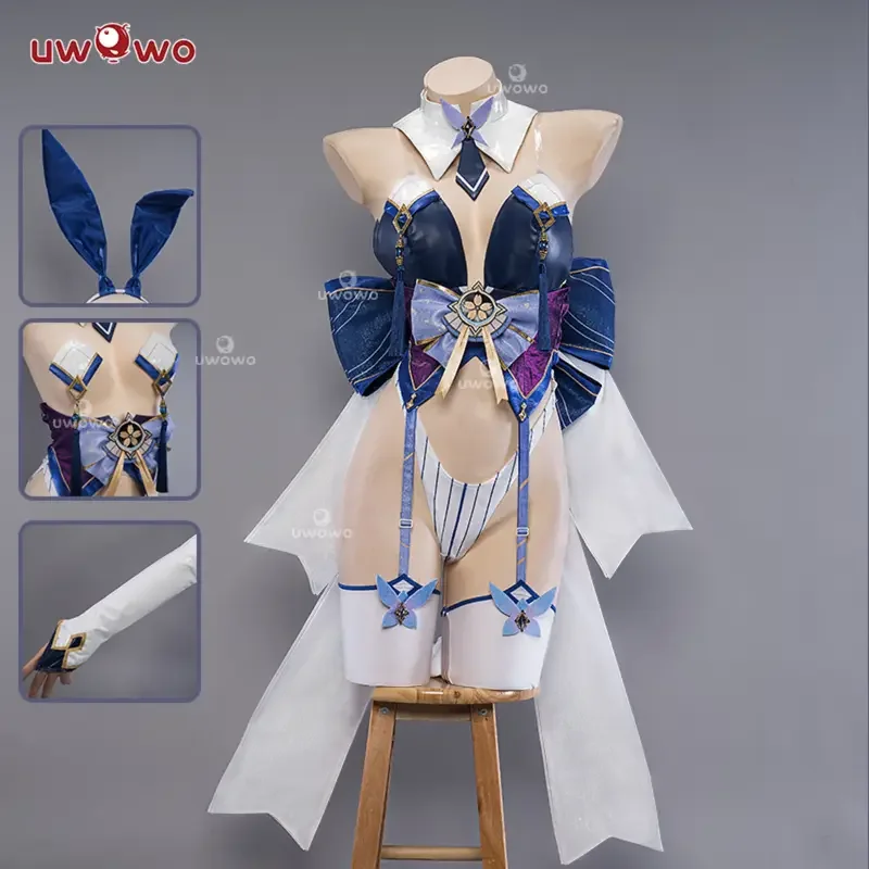 IN Shinanoo Cosplay Bunny Suit Game INE SHINANOO Bunny Ver Halloween Costumes Bunny Suit Cosplay