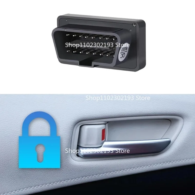 1pc For Toyota Corolla E210 2019-2021 Auto OBD Speed Lock Car Door Close Device Automatic Locking Device Closer Open Unlock Smar