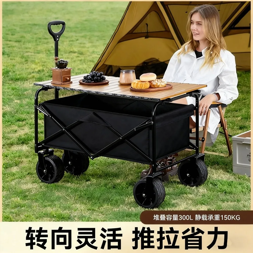 foldable-camping-wagon-cart-heavy-duty-utility-cart-with-handle-portable-outdoor-garden-shopping-cart