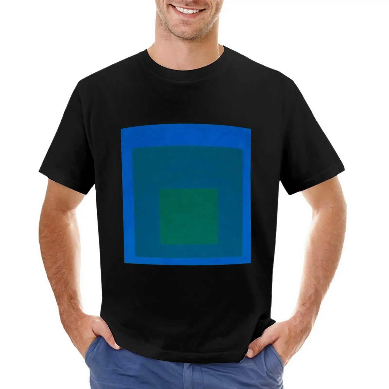 josef albers - Study for Homage to the Square: Beaming T-Shirt graphics graphic t shirts plus size tops sweat shirts, men