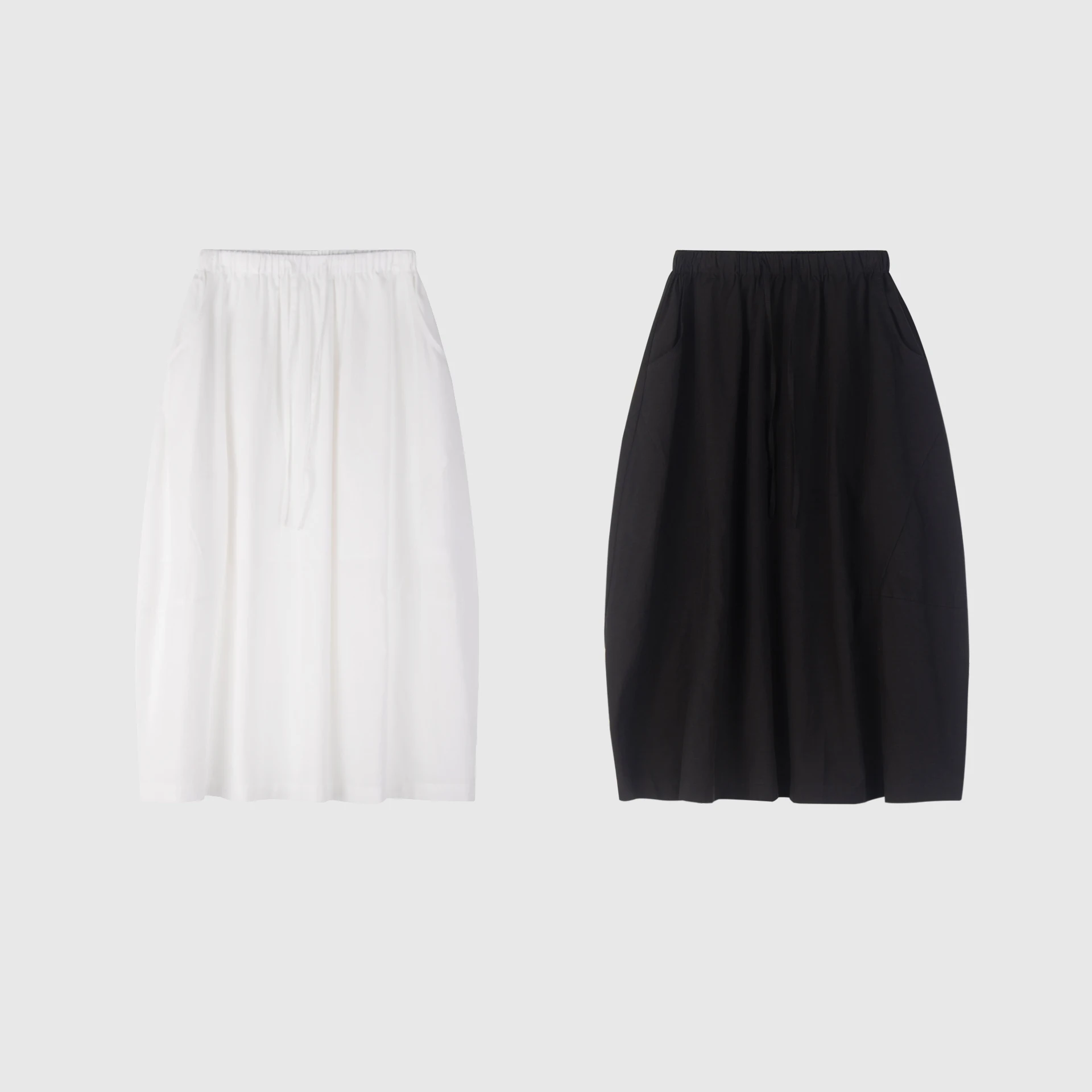 

Tiansi Han Fried Dough Twists Bud Dress Women's 2025 Summer Simple Silhouette Split A-Line Umbrella Skirt Skirt Women