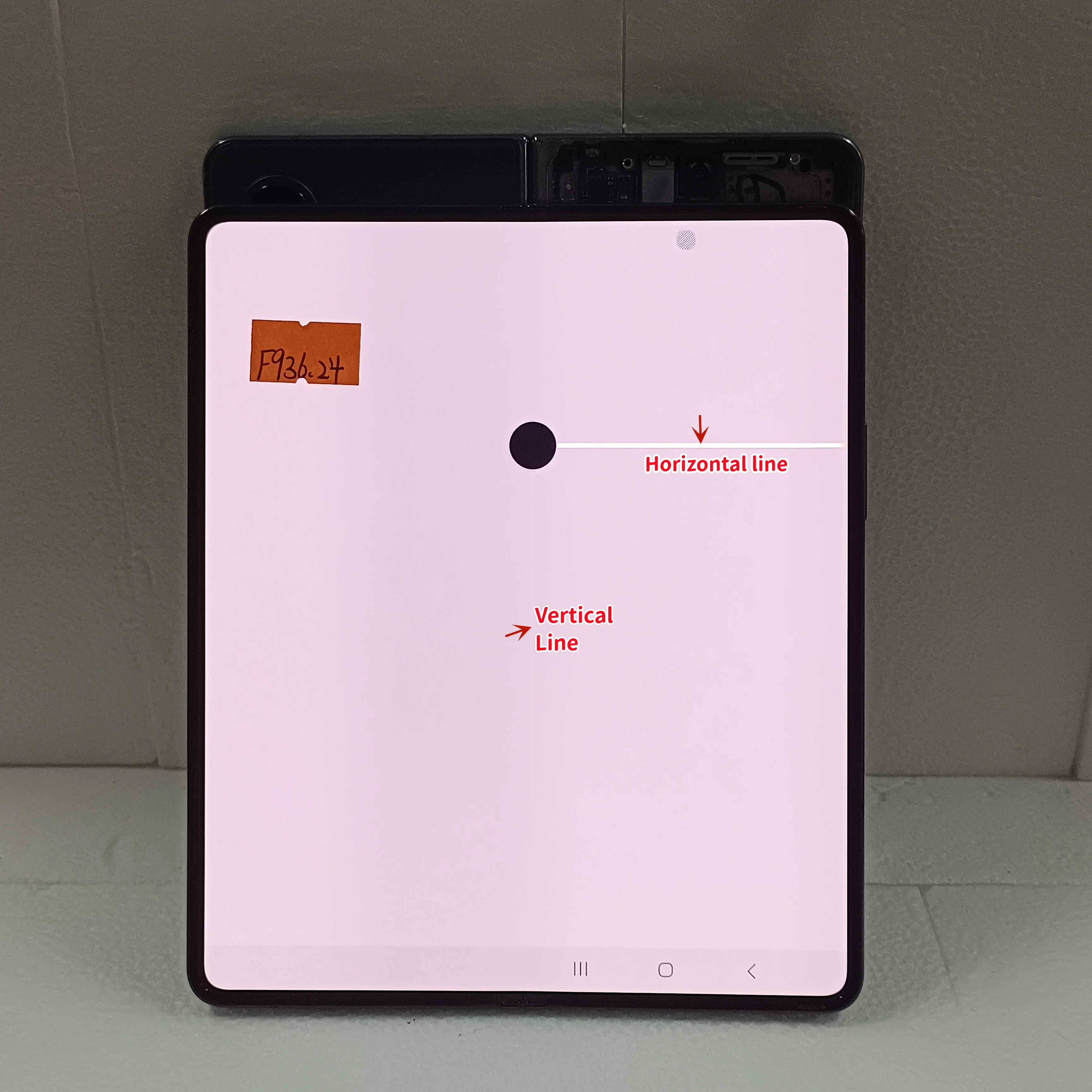 100% Work For Samsung Z Fold 4 Display Super AMOLED F936U F936B/DS Display Z Fold4 Inner LCD defect Screen digitizer Assembly