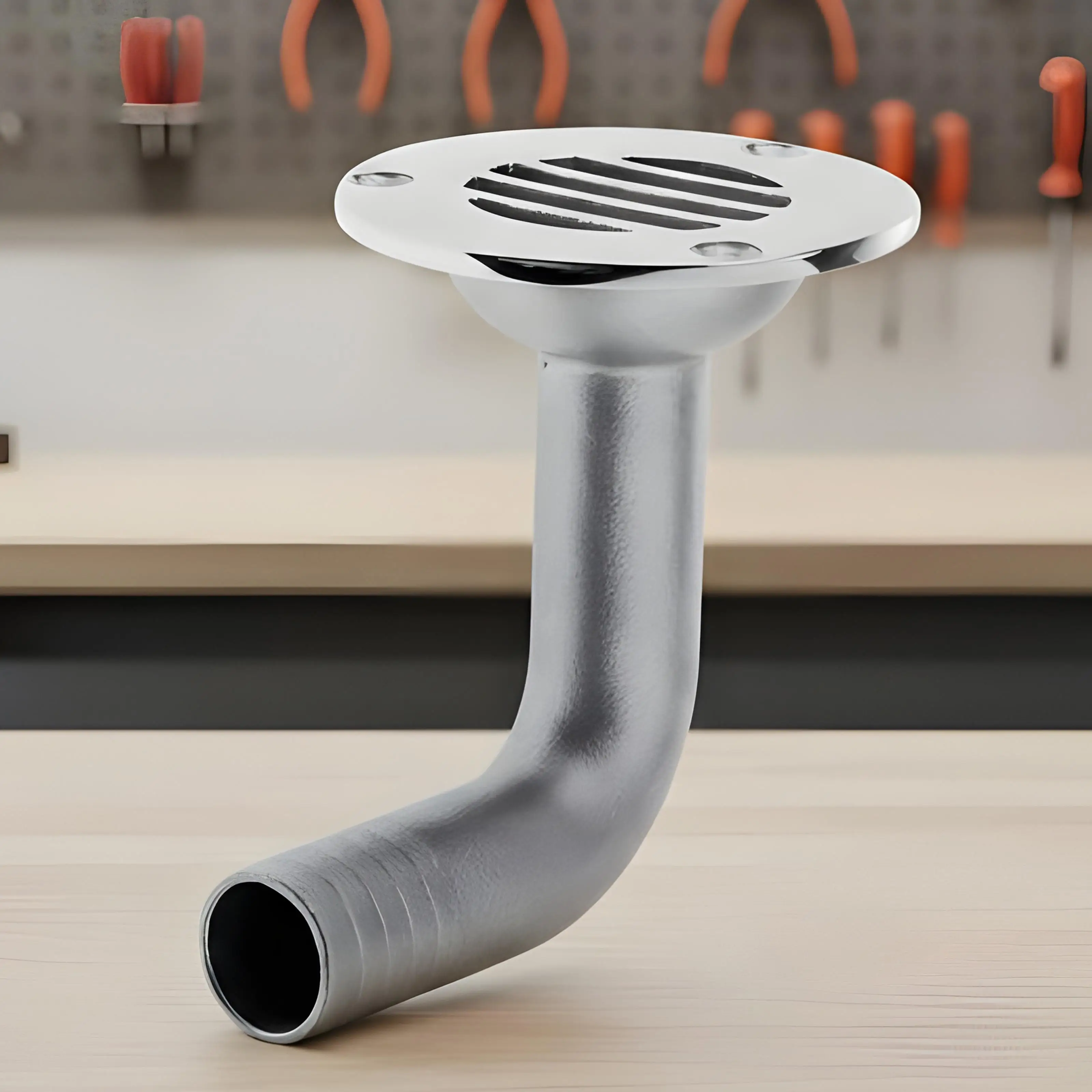 

Stainless Steel Marine Deck Drain Cover Anti-Clog Boat Ship Drain Grate for Yacht Kayak and Outdoor Non-Slip Area