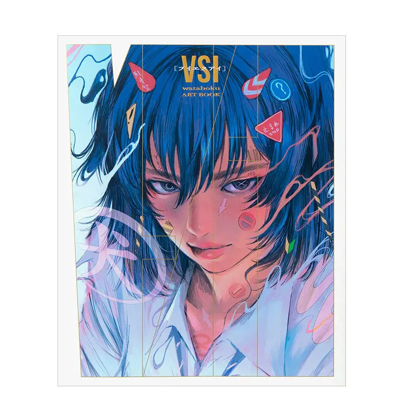 VSI Wataboku Art Book Japanese Digital Artist SAI Girl 176 Pages Softcover Watercolor
