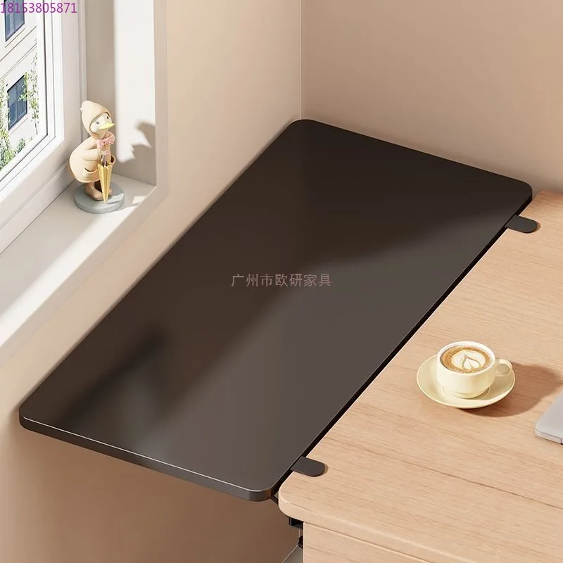 

Foldable desk extended extension plate expansion artifact computer desk widened hand bracket