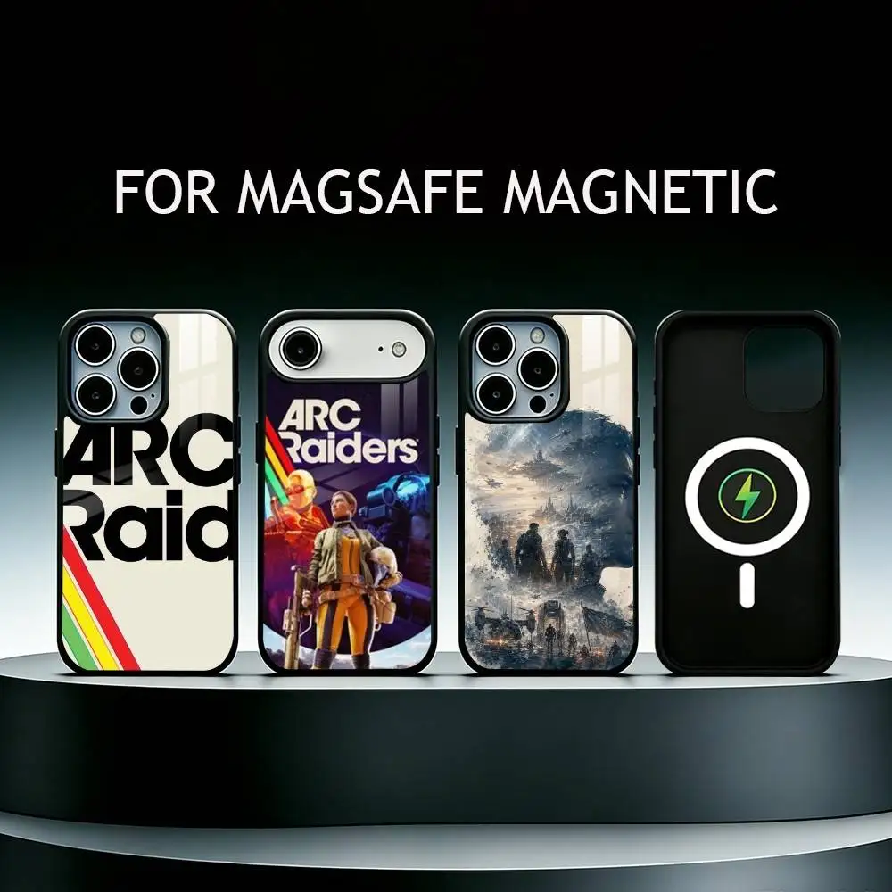 

HOT GAME A-ARC Raiders Phone Case For iPhone17,16,15,14,13,12,11 Plus,Pro Max Magnetic For Magsafe Wireless Charging